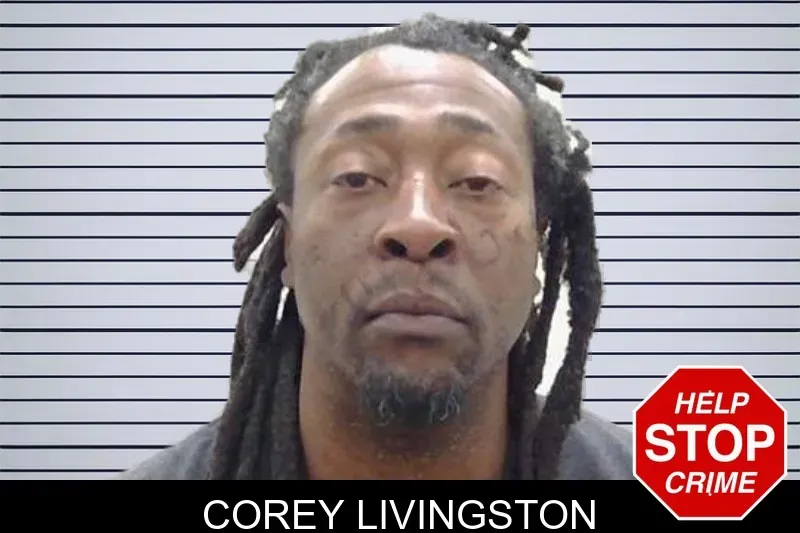 Corey Livingston mugshot