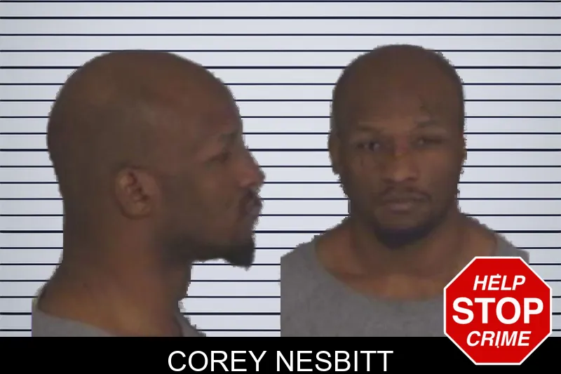Corey Nesbitt mugshot