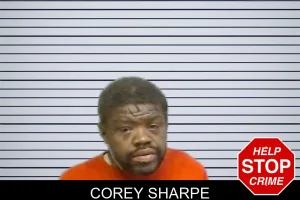 Corey Sharpe mugshot