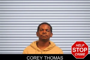Corey Thomas mugshot