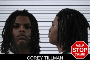 Corey Tillman mugshot