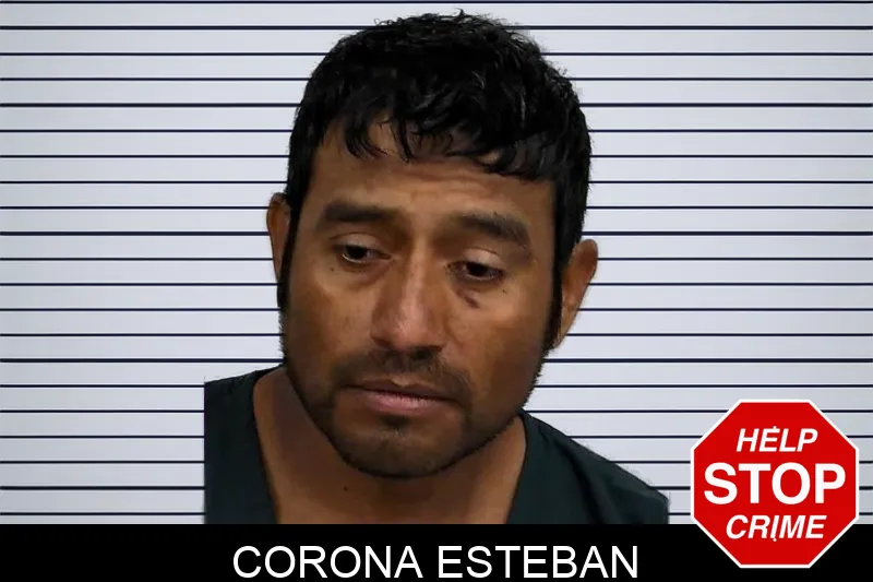 Corona Esteban mugshot