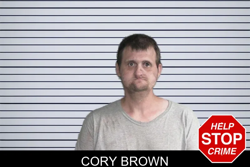 Cory Brown mugshot