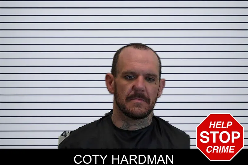 Coty Hardman mugshot