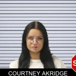 Courtney Akridge mugshot