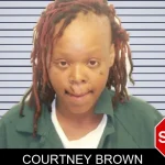 Courtney Brown mugshot