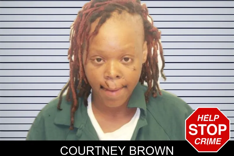 Courtney Brown mugshot