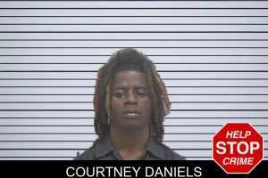 Courtney Daniels mugshot