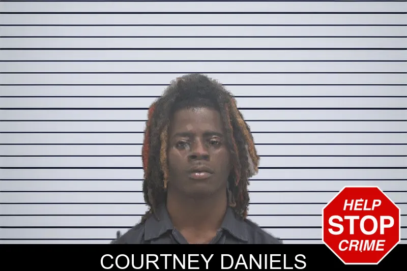 Courtney Daniels mugshot