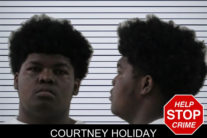 Courtney Holiday mugshot