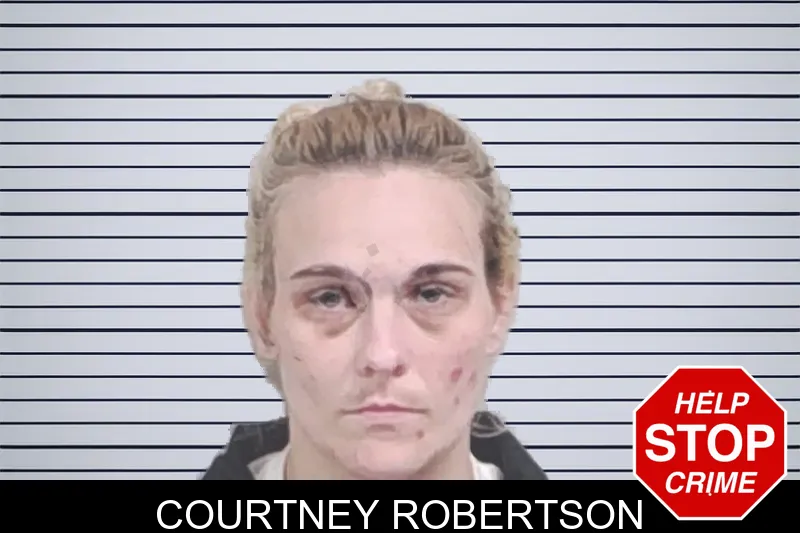 Courtney Robertson mugshot