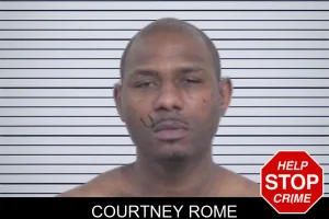 Courtney Rome mugshot