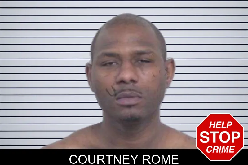 Courtney Rome mugshot