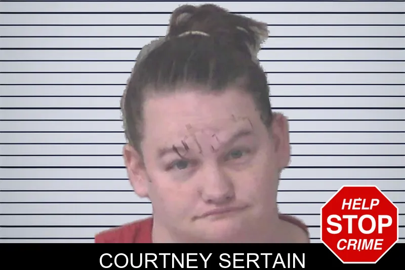 Courtney Sertain mugshot
