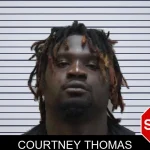 Courtney Thomas mugshot
