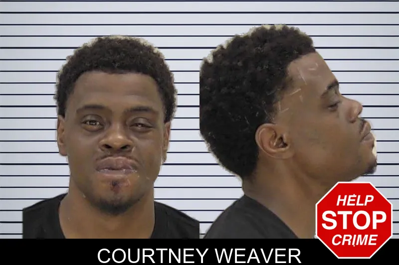 Courtney Weaver mugshot
