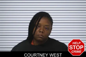 Courtney West mugshot