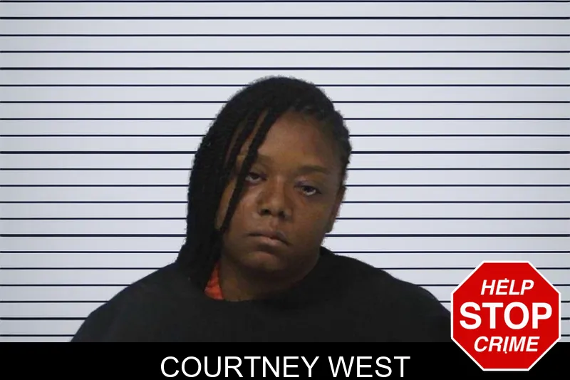 Courtney West mugshot