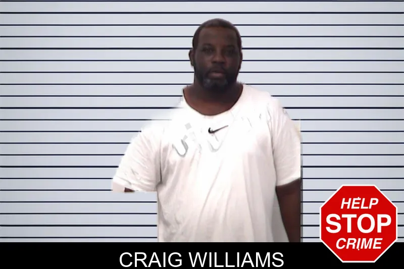 Craig Williams mugshot