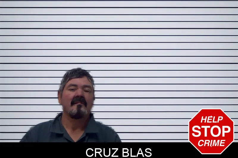 Cruz Blas mugshot