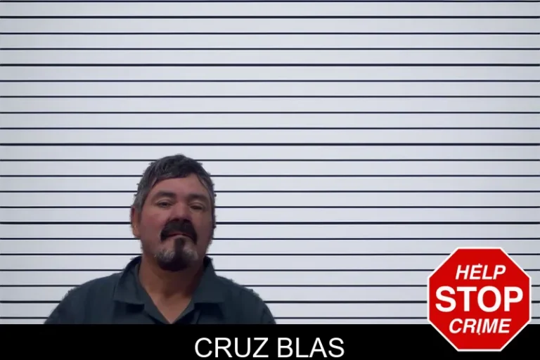 Cruz Blas mugshot – Irwin County , Georgia Cruz Blas