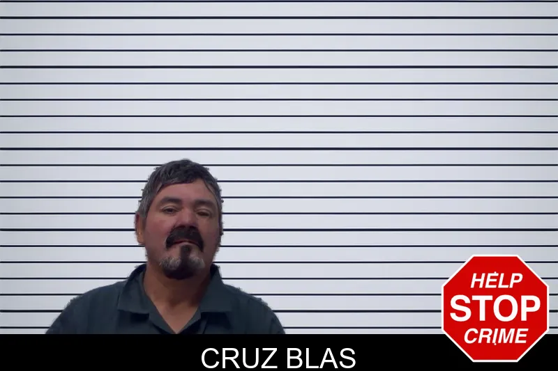 Cruz Blas mugshot