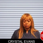 Crystal Evans mugshot