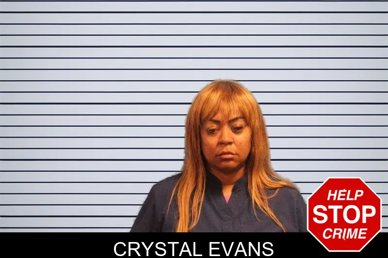 Crystal Evans mugshot