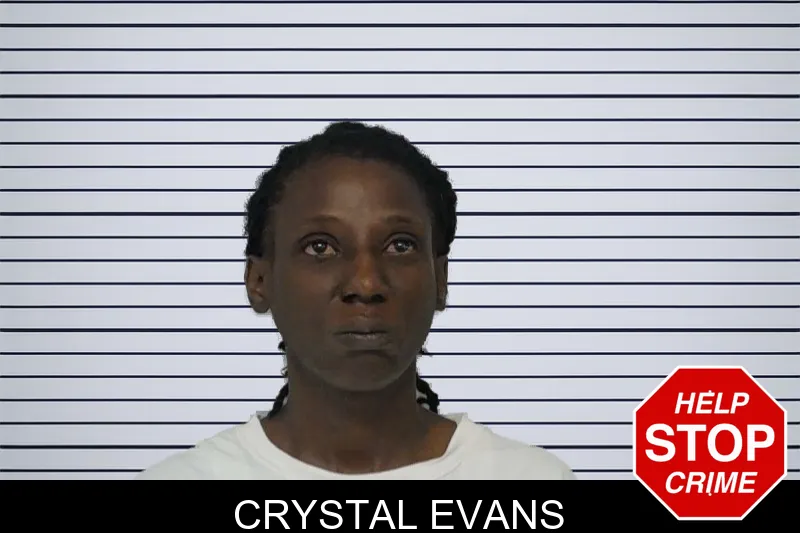 Crystal Evans mugshot