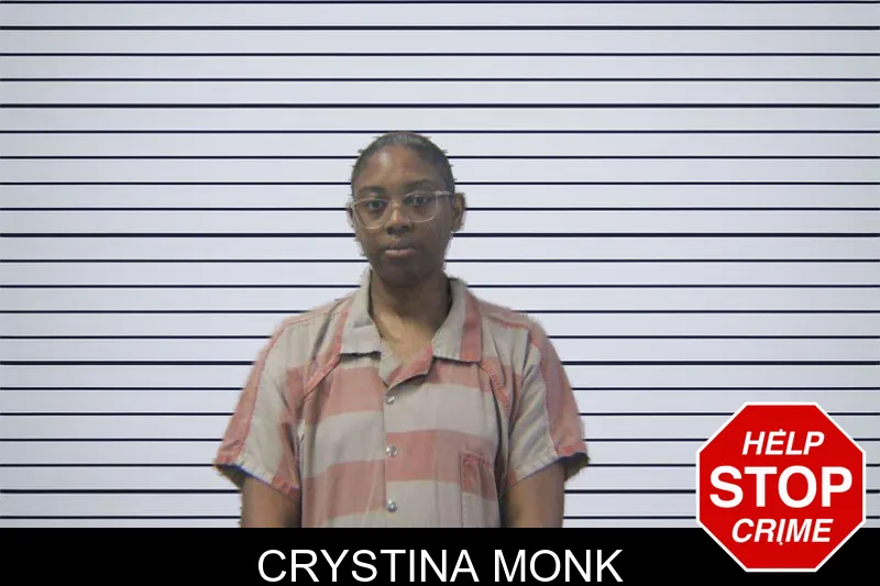 Crystina Monk mugshot