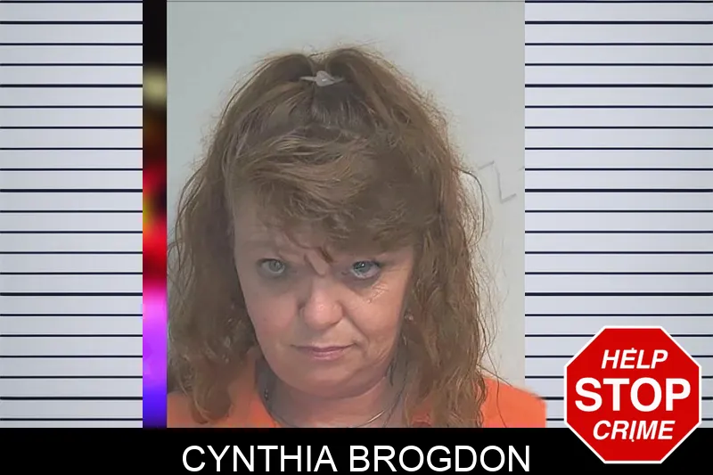 Cynthia Brogdon mugshot