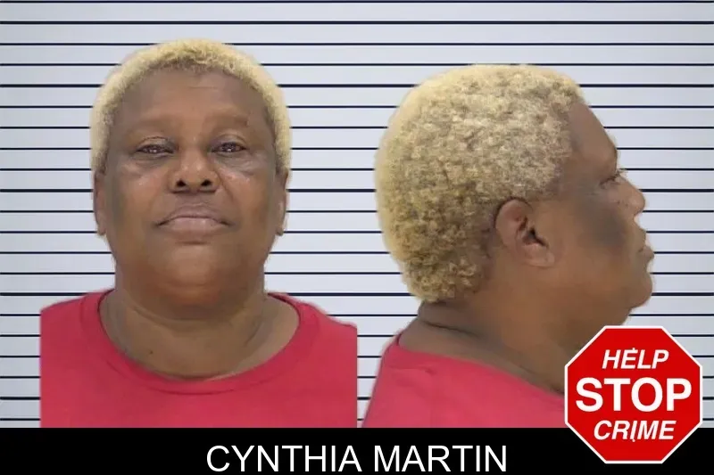 Cynthia Martin mugshot