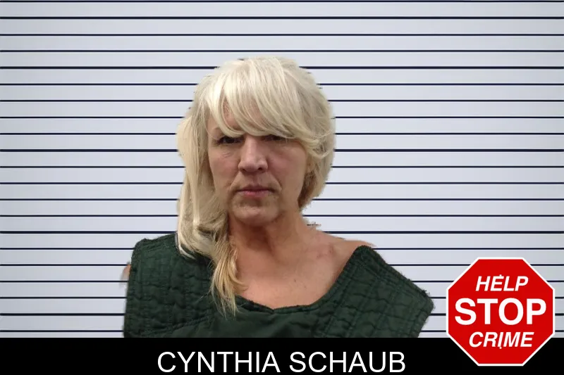 Cynthia Schaub mugshot