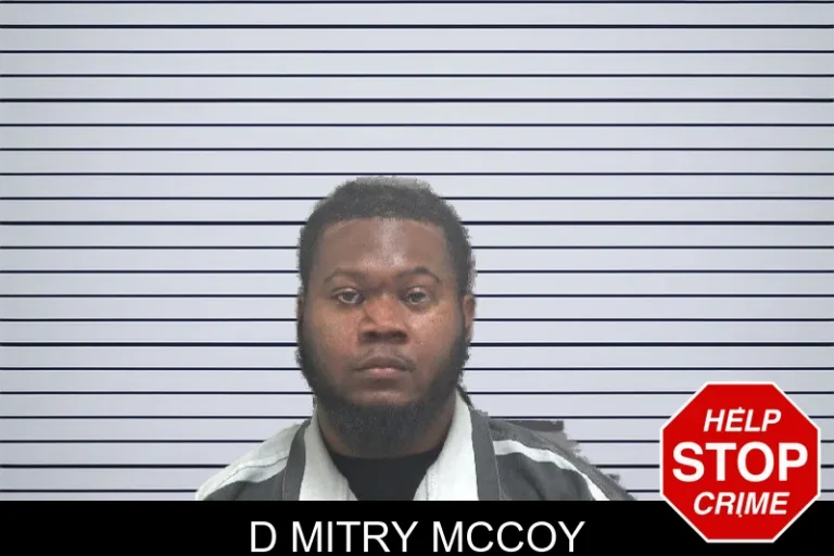 D Mitry McCoy mugshot – Dougherty County , Georgia D Mitry McCoy
