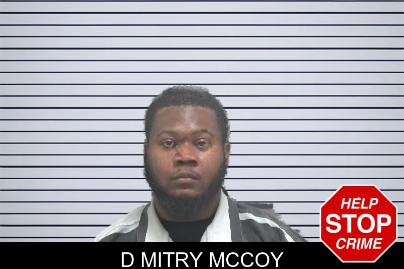 D Mitry McCoy mugshot