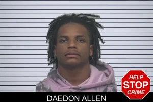 Daedon Allen mugshot