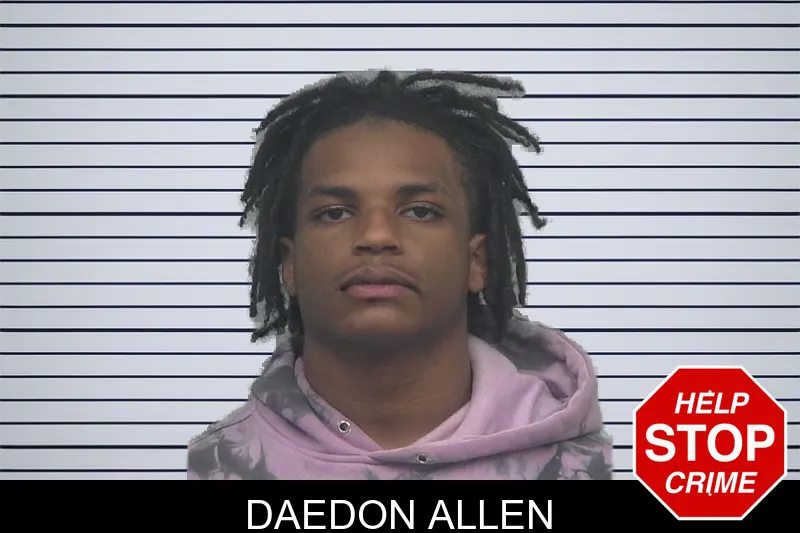 Daedon Allen mugshot