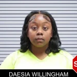 Daesia Willingham mugshot – Lee County , Georgia Daesia Willingham mugshot
