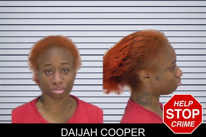 Daijah Cooper mugshot