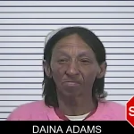 Daina Adams mugshot – Dawson County , Georgia Daina Adams mugshot