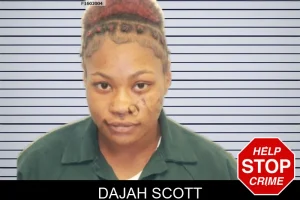 Dajah Scott mugshot