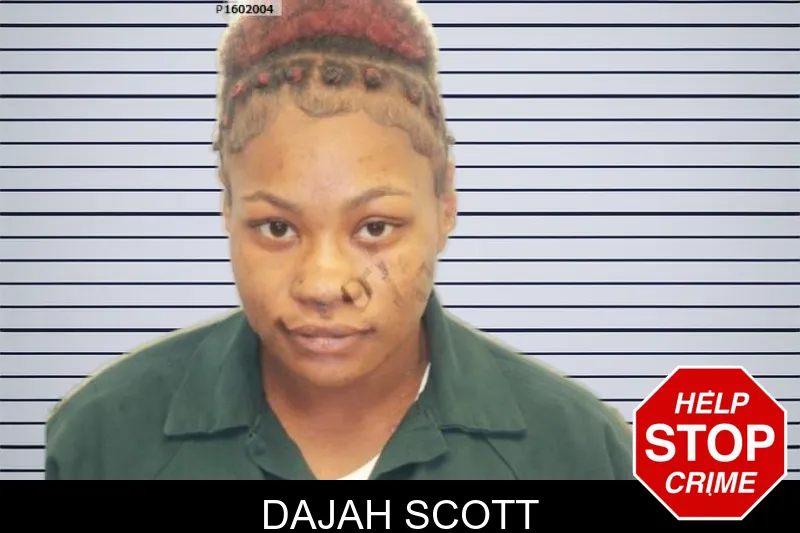 Dajah Scott mugshot