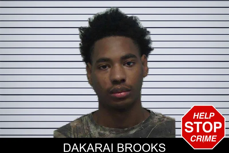 Dakarai Brooks mugshot