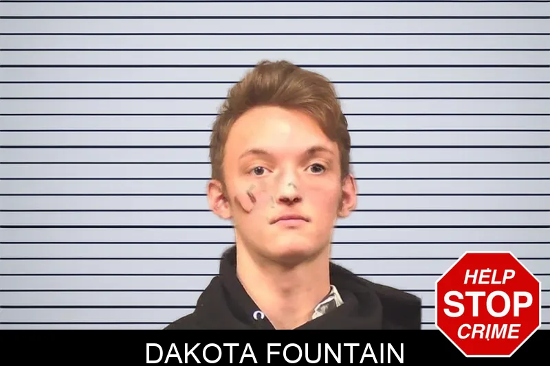 Dakota Fountain mugshot