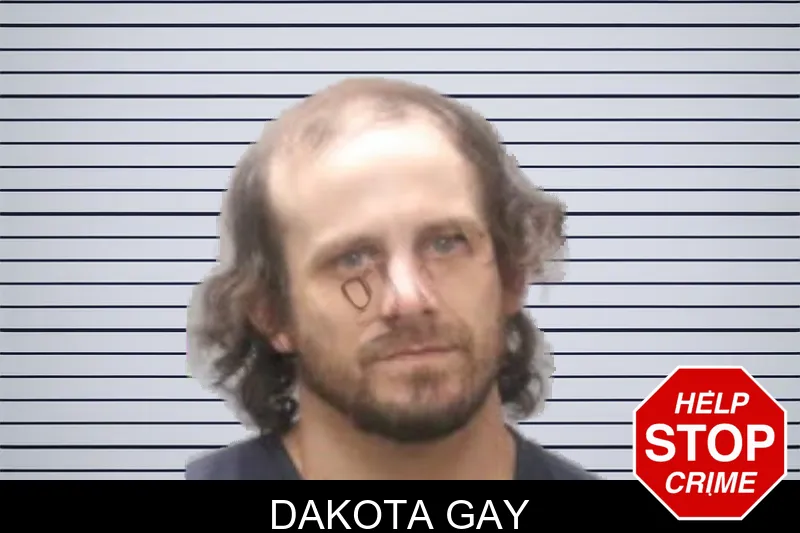 Dakota Gay mugshot