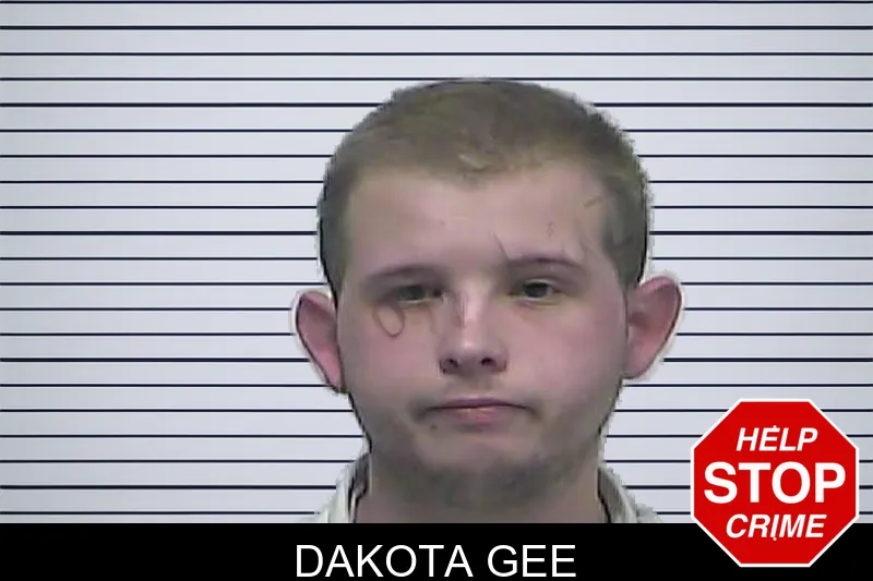 Dakota Gee mugshot