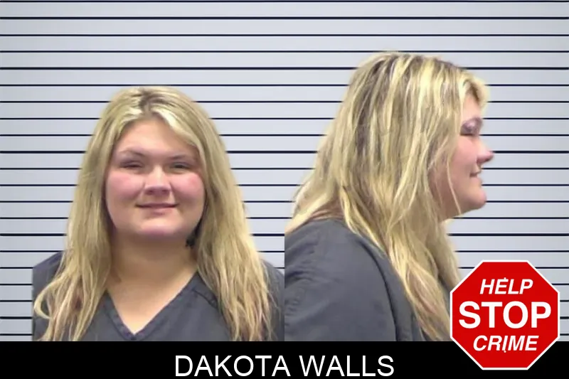 Dakota Walls mugshot