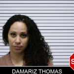 Damariz Thomas mugshot – Harris County , Georgia Damariz Thomas mugshot