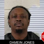Damein Jones mugshot