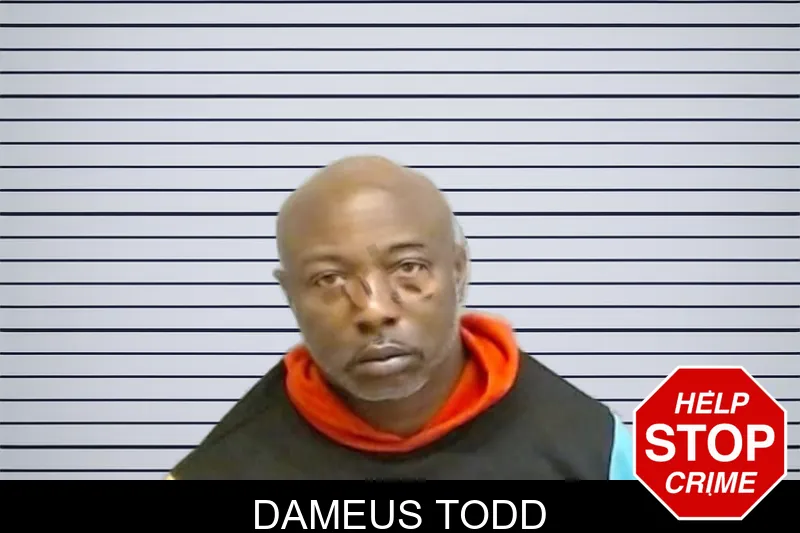 Dameus Todd mugshot